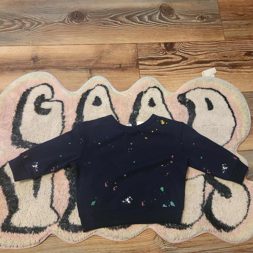 Ralph Lauren Paint Splatter Top Size 9 Mos